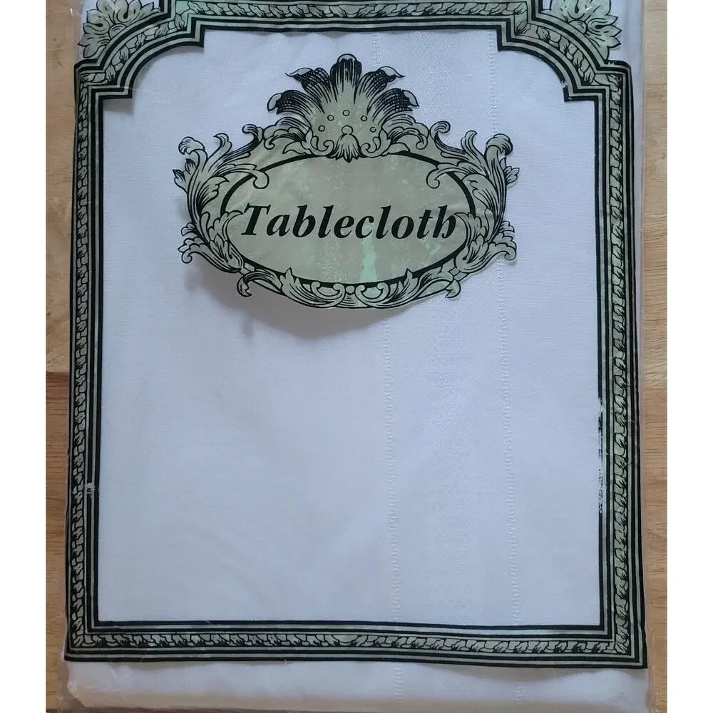 Vtg Tablecloth 60x84